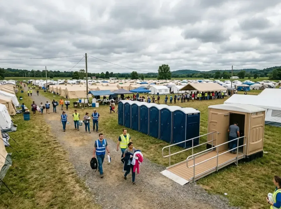 disaster-relief-camp-restrooms-010 — frequently asked questions, Dumpster & Portable Bathrooms Rental in Rio Vista, CA